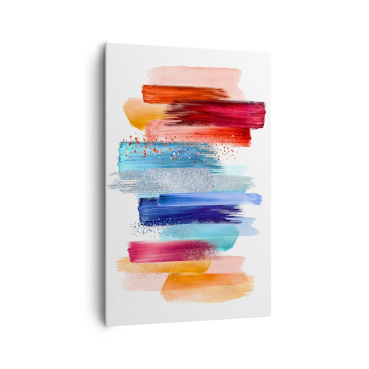 Lærredstryk - Billede på lærred - Op og ned  - 80x120 cm