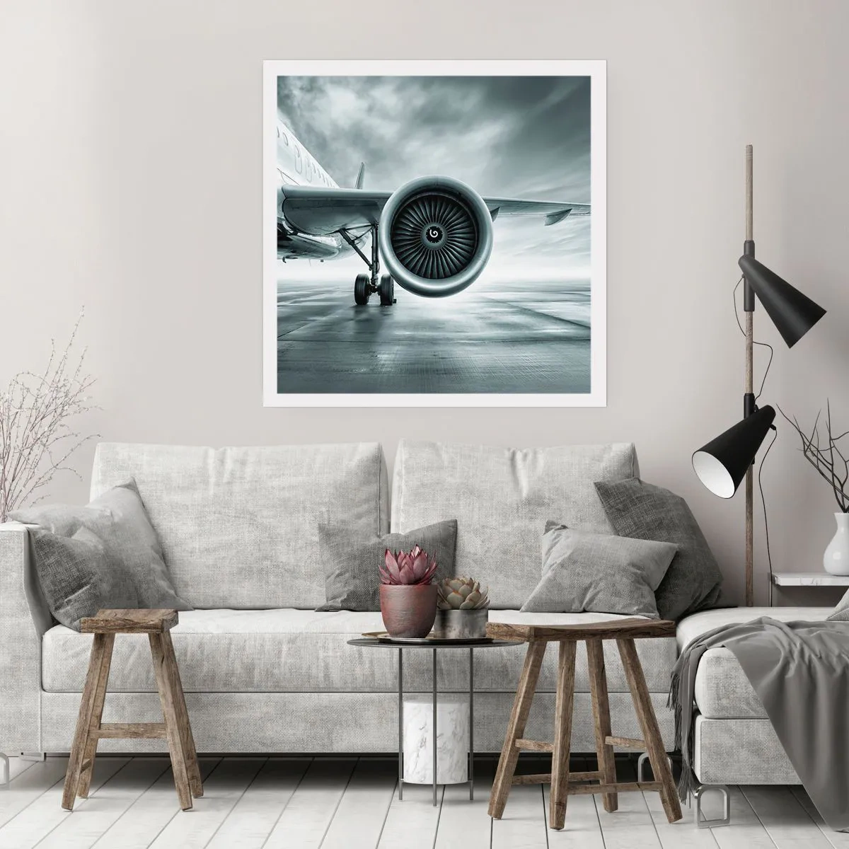 Plakat - Der er kraft! - 60x60 cm