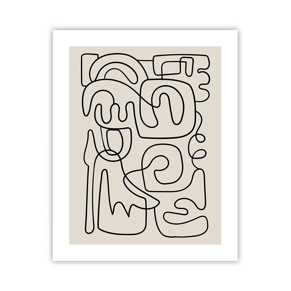 Plakat - På sporet - 40x50 cm