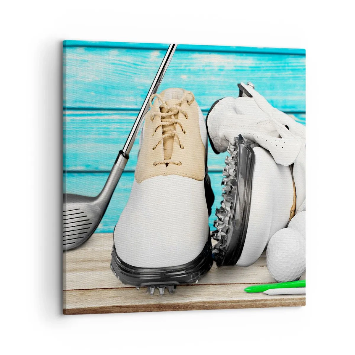 Lærredstryk - Billede på lærred - Alt er klar - 50x50 cm