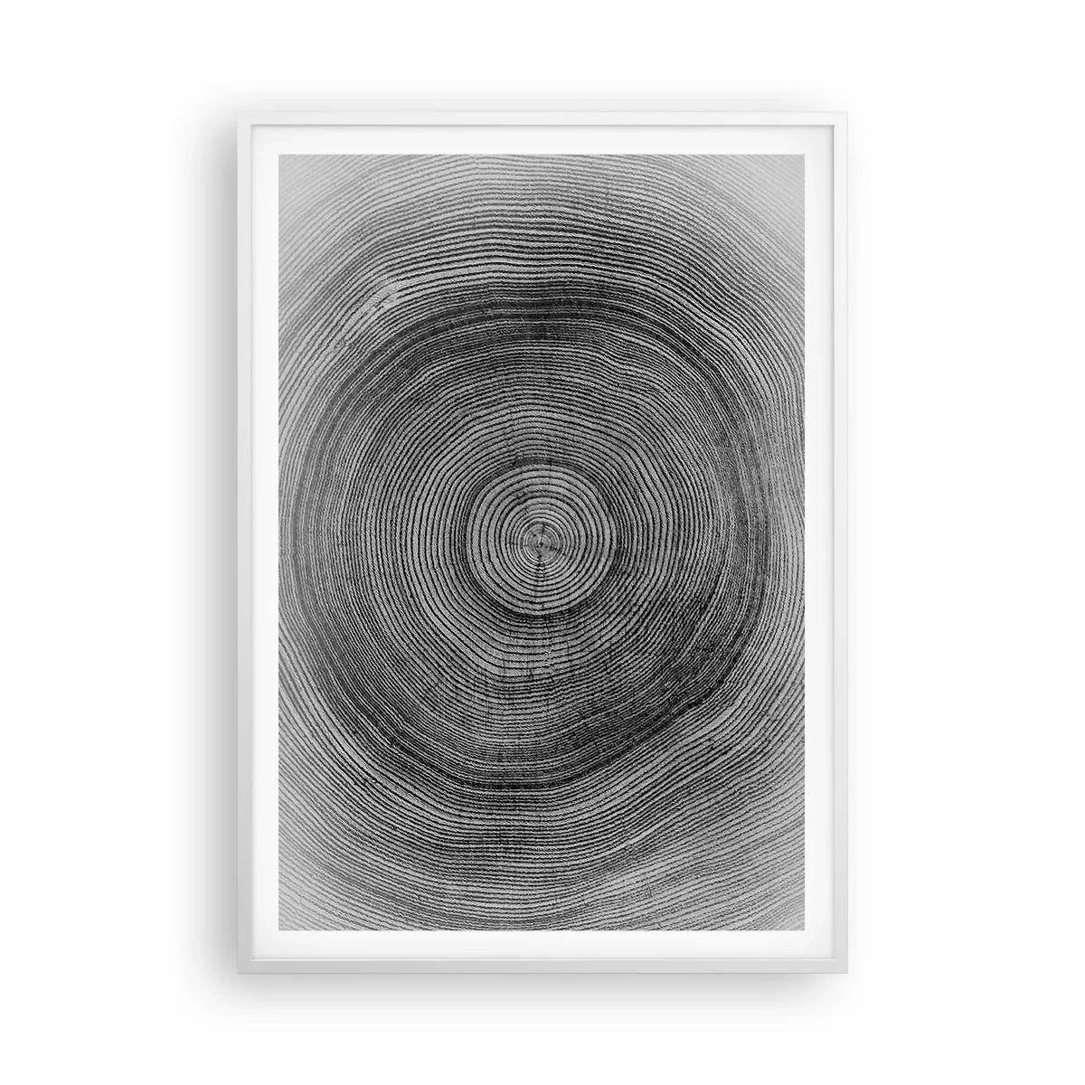 Plakat i hvid ramme - Et tegn på tiden - 70x100 cm