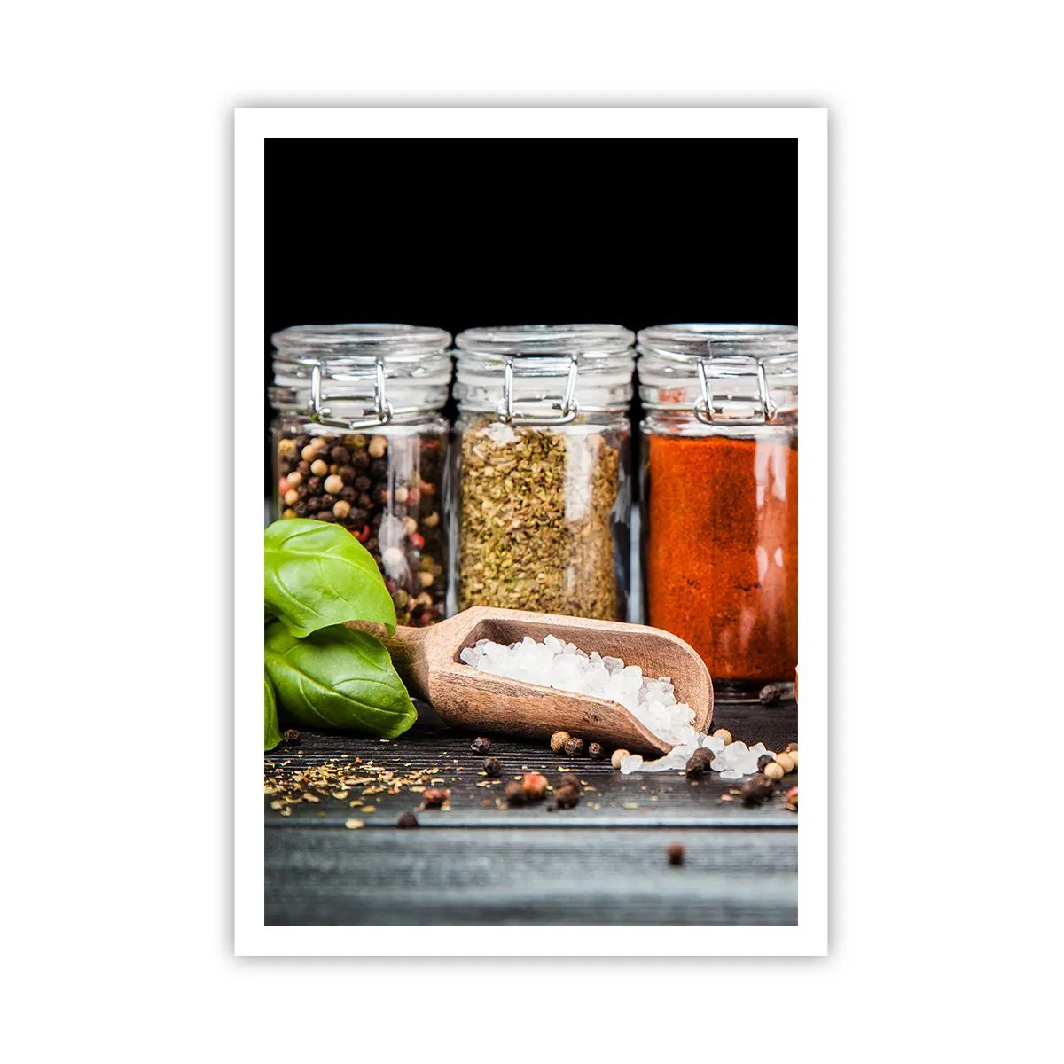 Plakat - For at livet kan smages - 70x100 cm