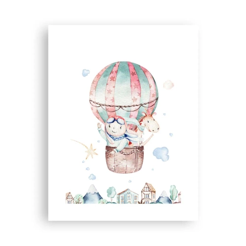 Plakat - Vi er snart tilbage! - 30x40 cm