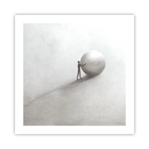 Plakat - Livets spil - 50x50 cm