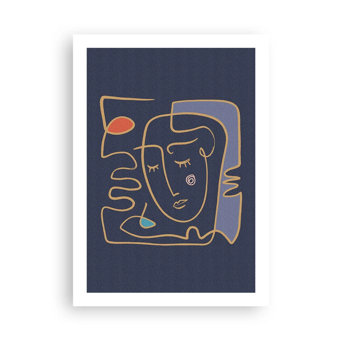 Plakat - I drømmerier - 50x70 cm