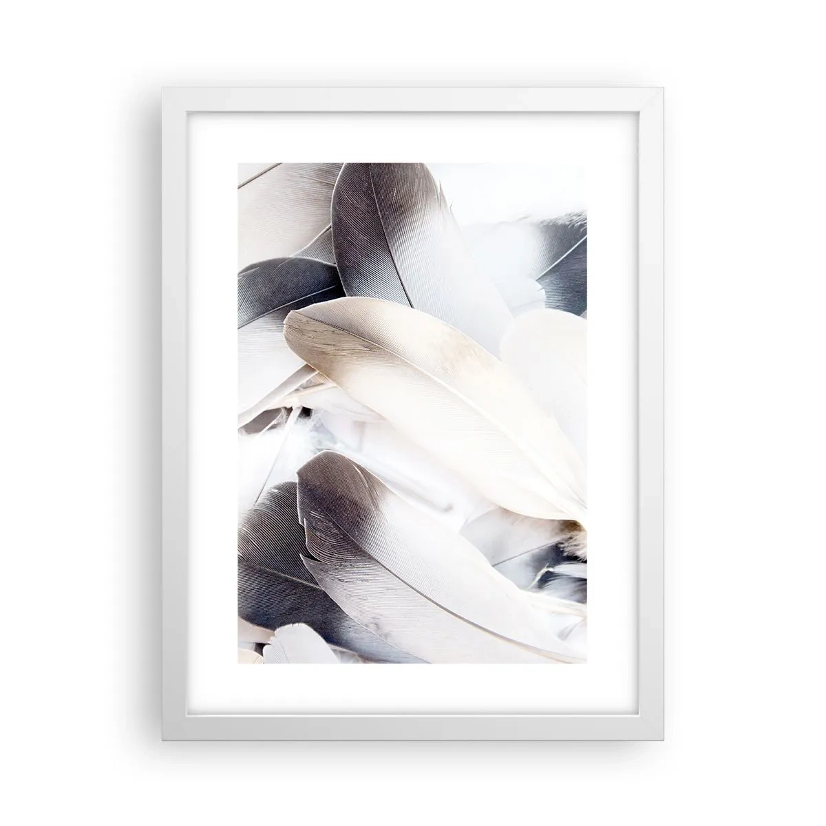Plakat i hvid ramme - Næsten engleagtig - 30x40 cm