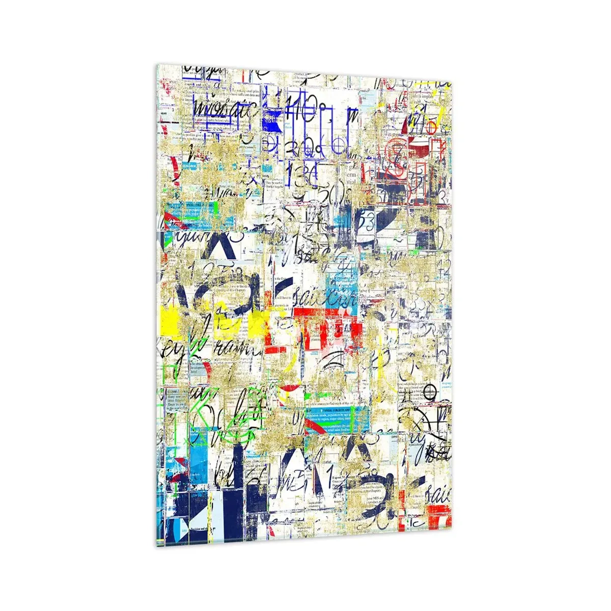 Billede på glas - Simpelthen en fryd for øjet - 80x120 cm