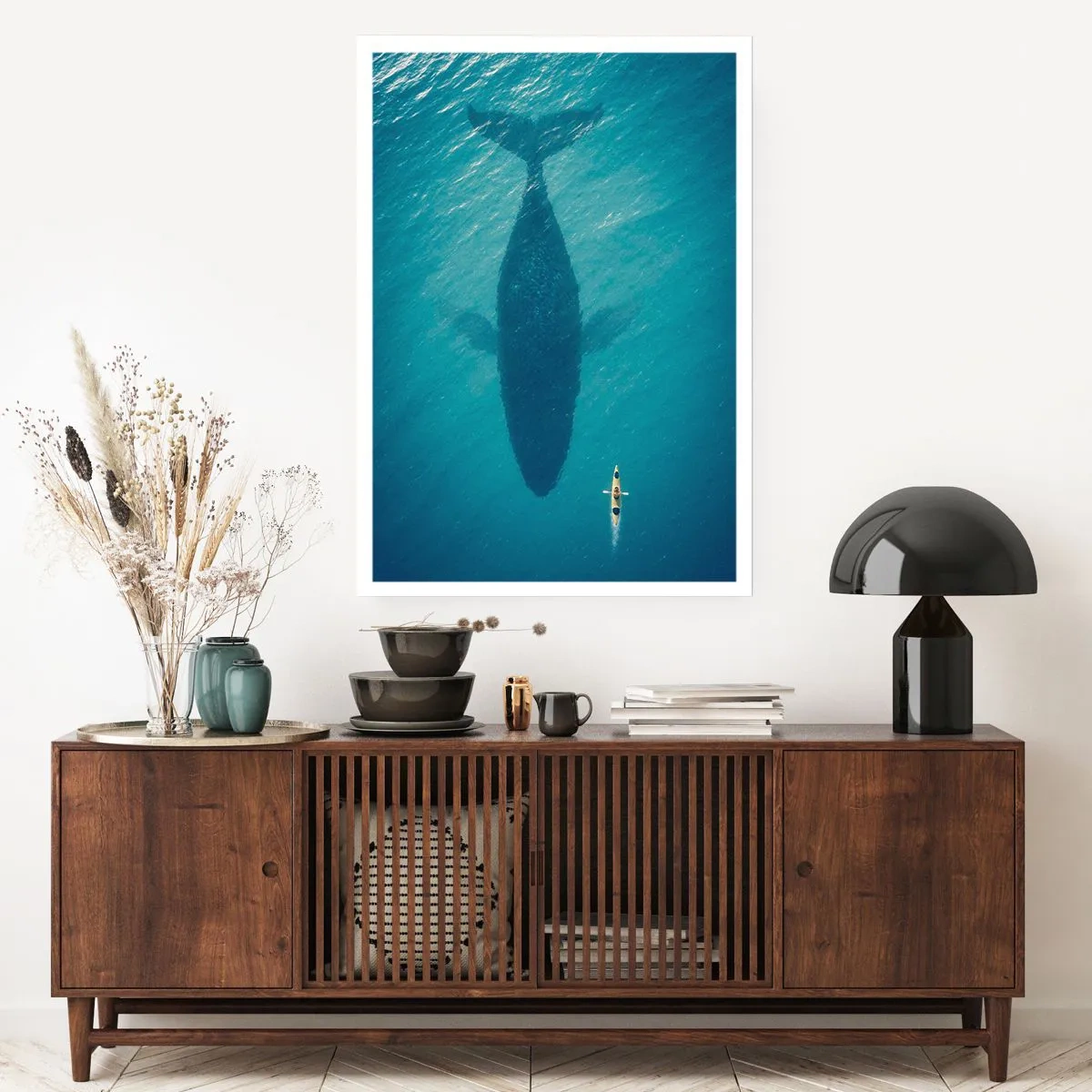 Plakat - Møde på havet - 70x100 cm