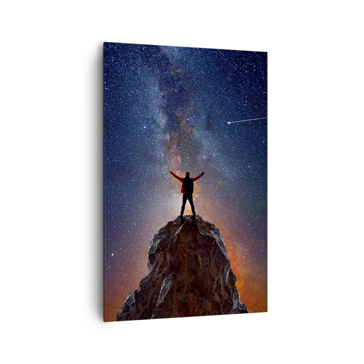 Lærredstryk - Billede på lærred - Magten er hos mig! - 80x120 cm