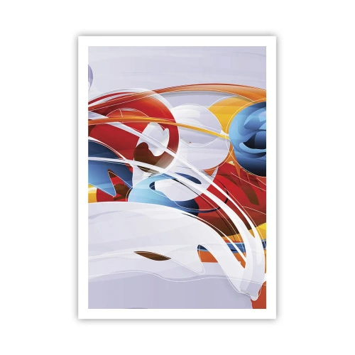 Plakat - Elementernes dans - 70x100 cm