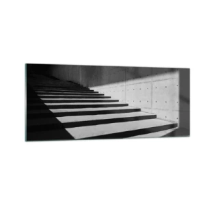 Billede på glas - Modernismens rå skønhed - 100x40 cm