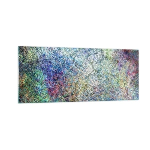 Billede på glas - Så enkelt er det ikke - 100x40 cm