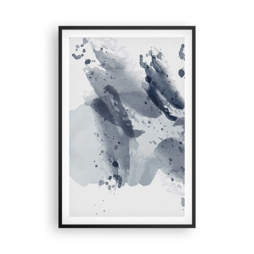 Plakat i sort ramme - En undersøgelse af vandets natur - 61x91 cm