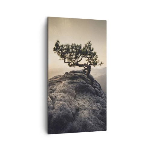 Lærredstryk - Billede på lærred - Livet vinder altid - 45x80 cm