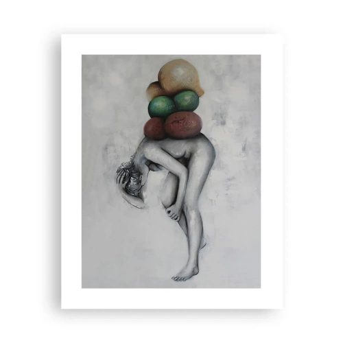 Plakat - Livets byrde - 40x50 cm