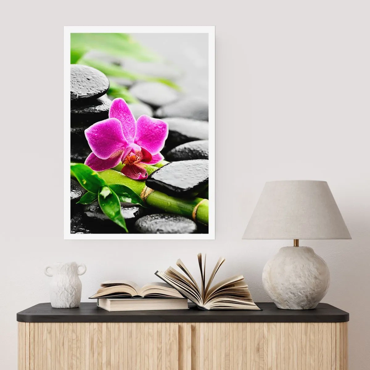 Plakat - I en fredelig balance - 50x70 cm
