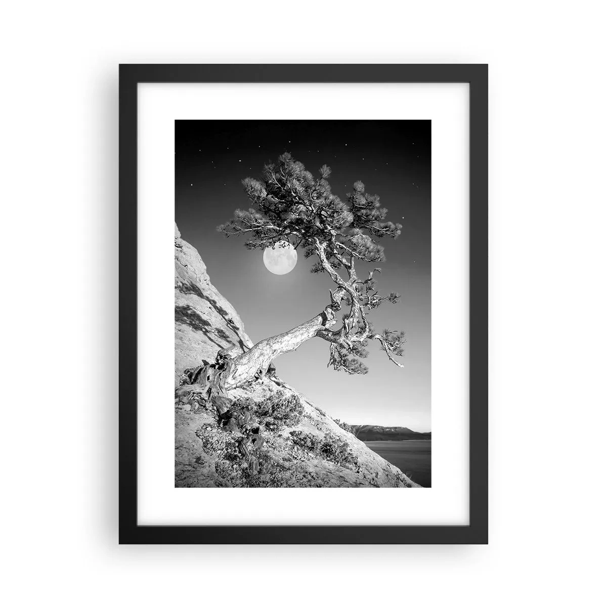 Plakat i sort ramme - Den sejrrige kriger - 30x40 cm