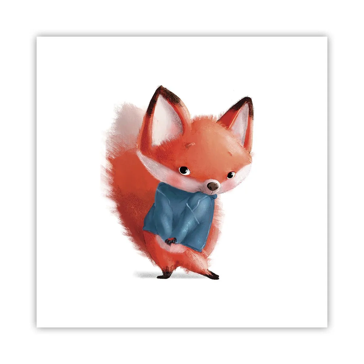 Plakat - Ser jeg smuk ud i den her? - 40x40 cm