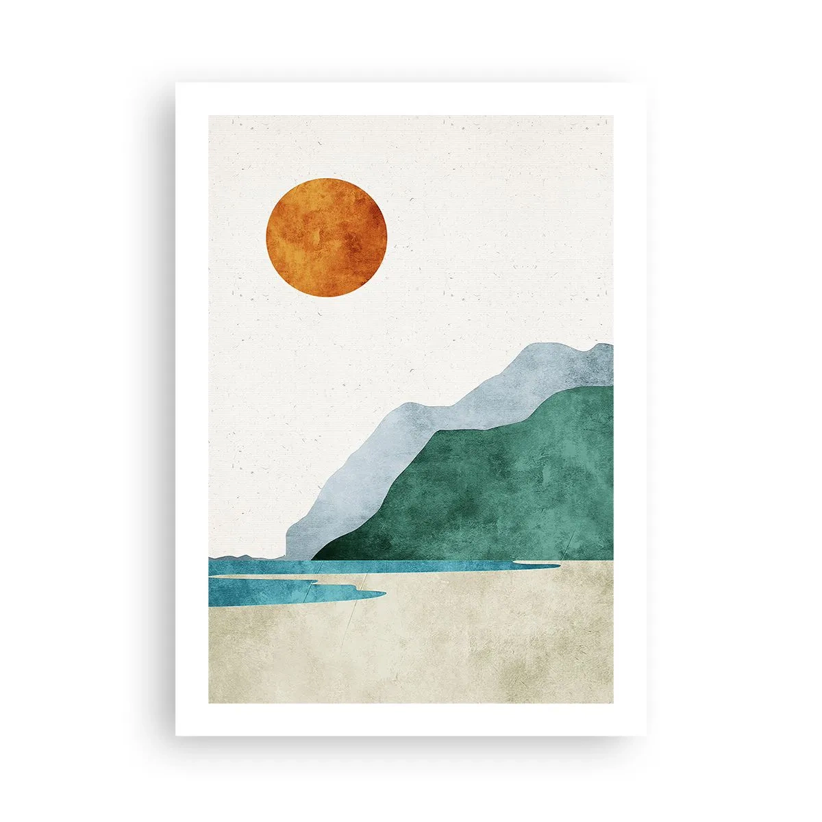 Plakat - Landskab, som det burde være - 50x70 cm
