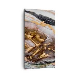 Lærredstryk - Billede på lærred - Jord element - 45x80 cm