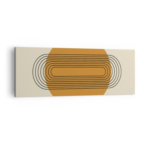 Lærredstryk - Billede på lærred - Den perfekte plan - 140x50 cm