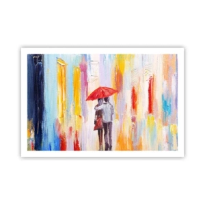 Plakat - Lad det regne  mere - 91x61 cm