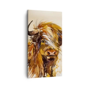 Lærredstryk - Billede på lærred - Jægerens stolthed - 45x80 cm