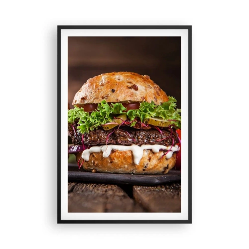 Plakat i sort ramme - American dream - 61x91 cm