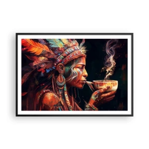 Plakat i sort ramme - Et magisk ritual - 100x70 cm