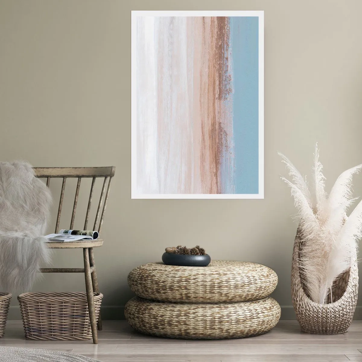 Plakat - Tvetydigt landskab - 50x70 cm