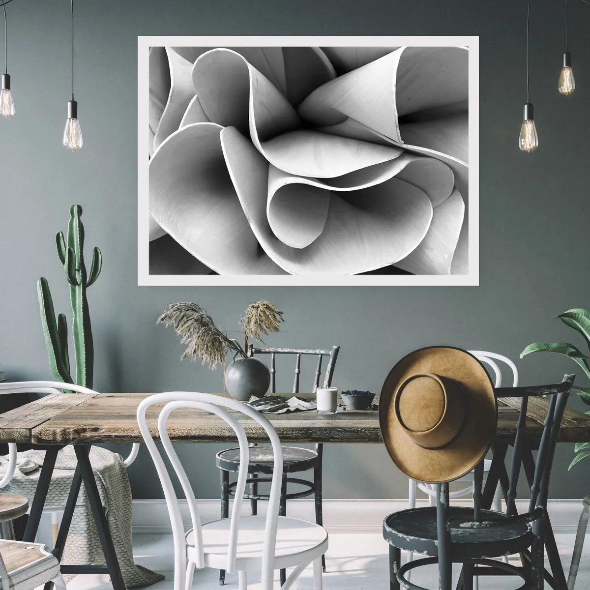 Plakat - Hvad der sker i rummet - 91x61 cm