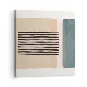 Lærredstryk - Billede på lærred - Alt er i god stand - 50x50 cm