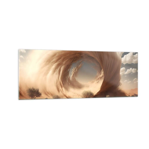 Billede på glas - Åben portal - 140x50 cm