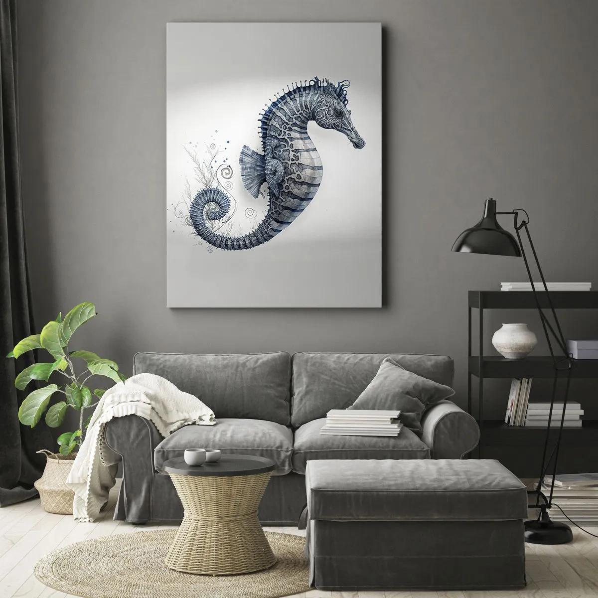Lærredstryk - Billede på lærred - En subtil vittighed fra naturen - 70x100 cm