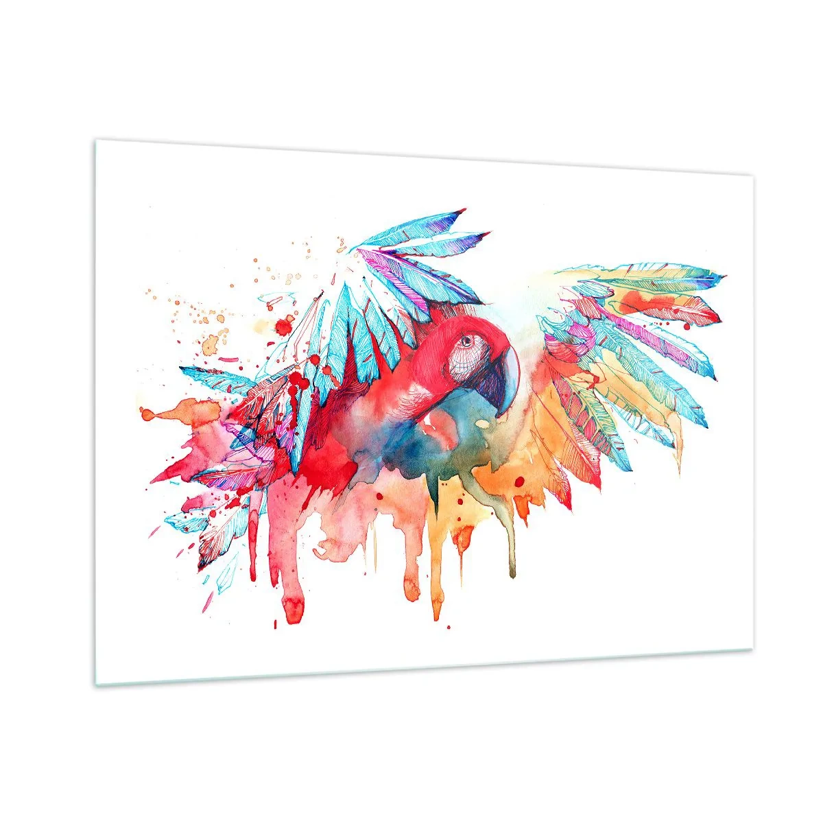 Billede på glas - . - 100x70 cm