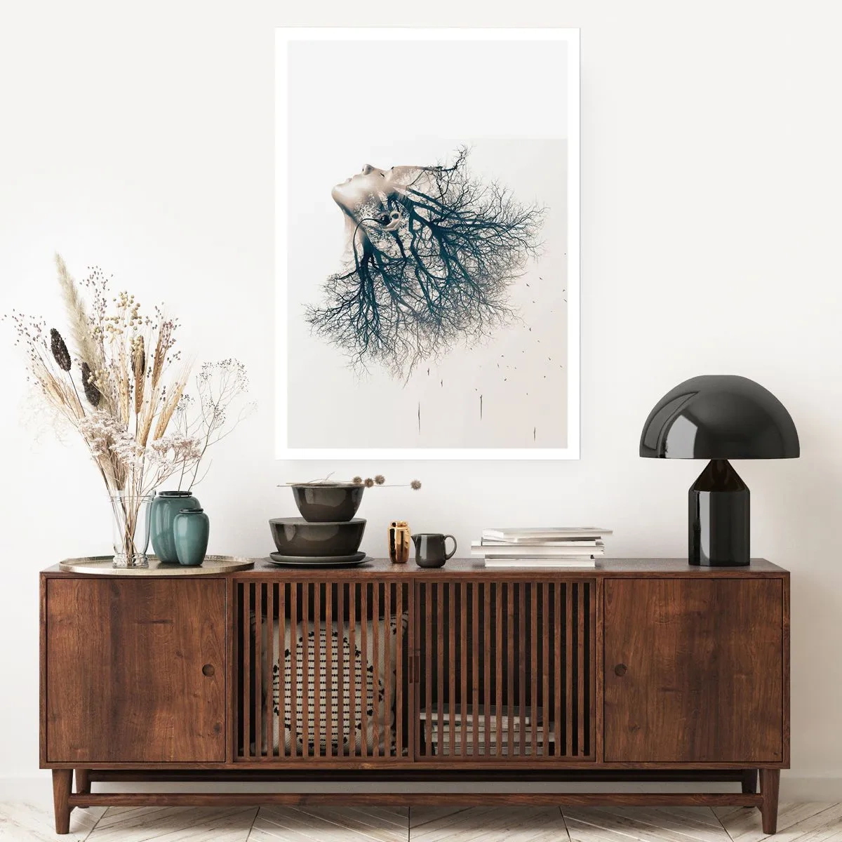 Plakat - Lyttede til træets hvisken - 70x100 cm