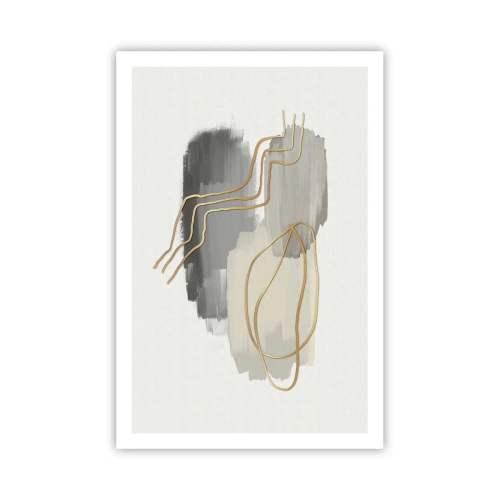 Plakat - Vedholdenhed og bevægelse - 61x91 cm