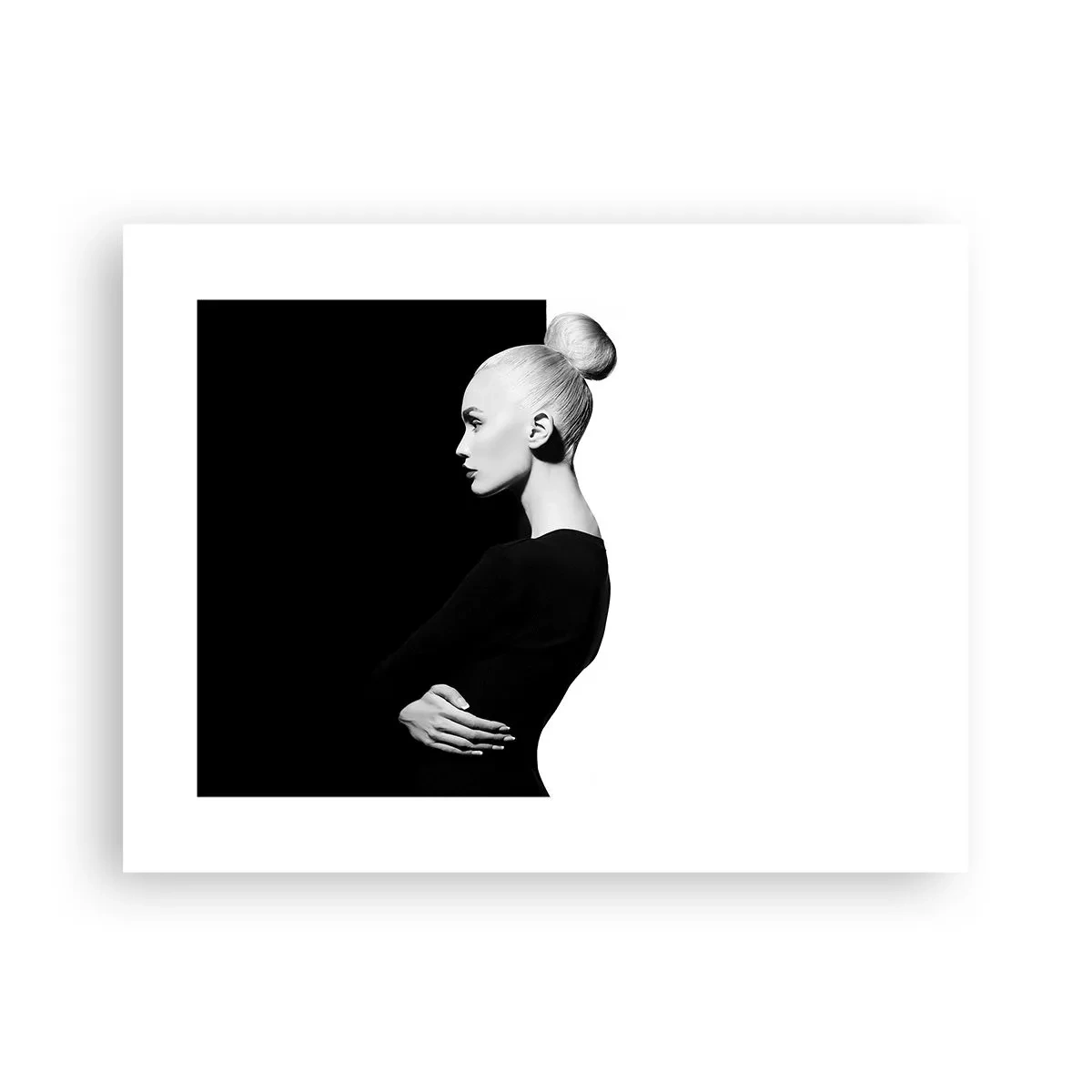Plakat - Blot en kvinde - 40x30 cm