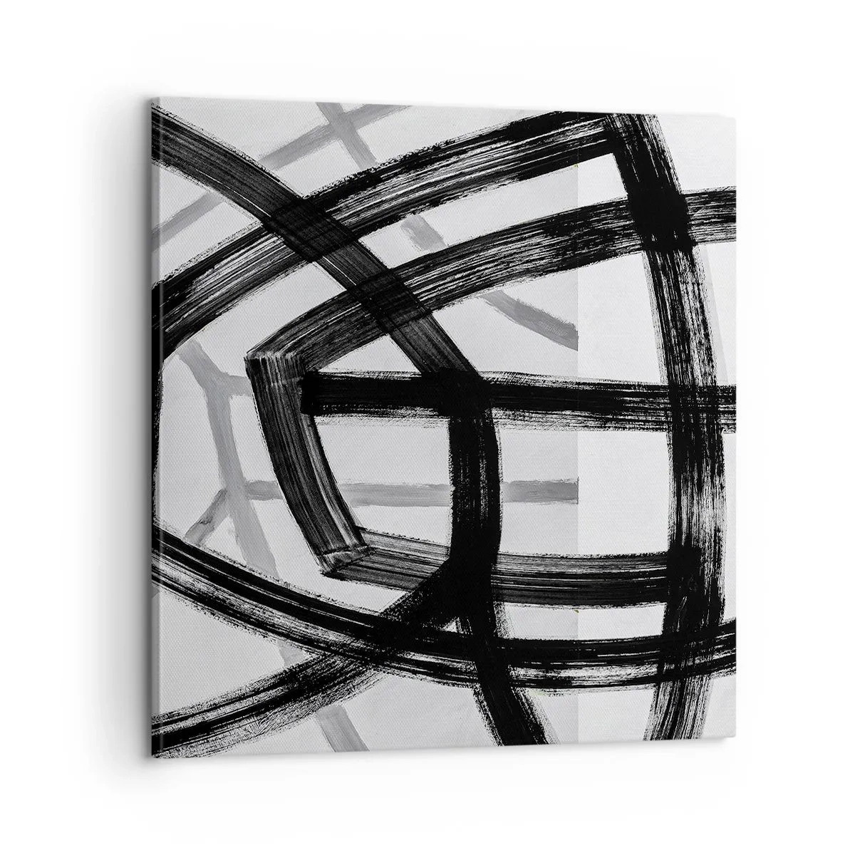 Lærredstryk - Billede på lærred - Opbygning af dybde - 60x60 cm