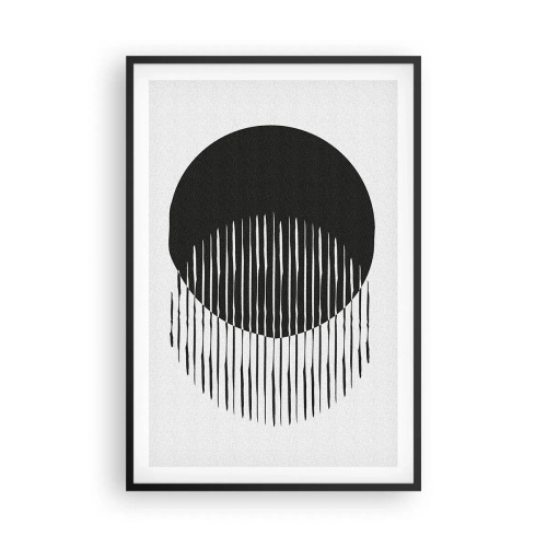 Plakat i sort ramme - Hans alter ego - 61x91 cm