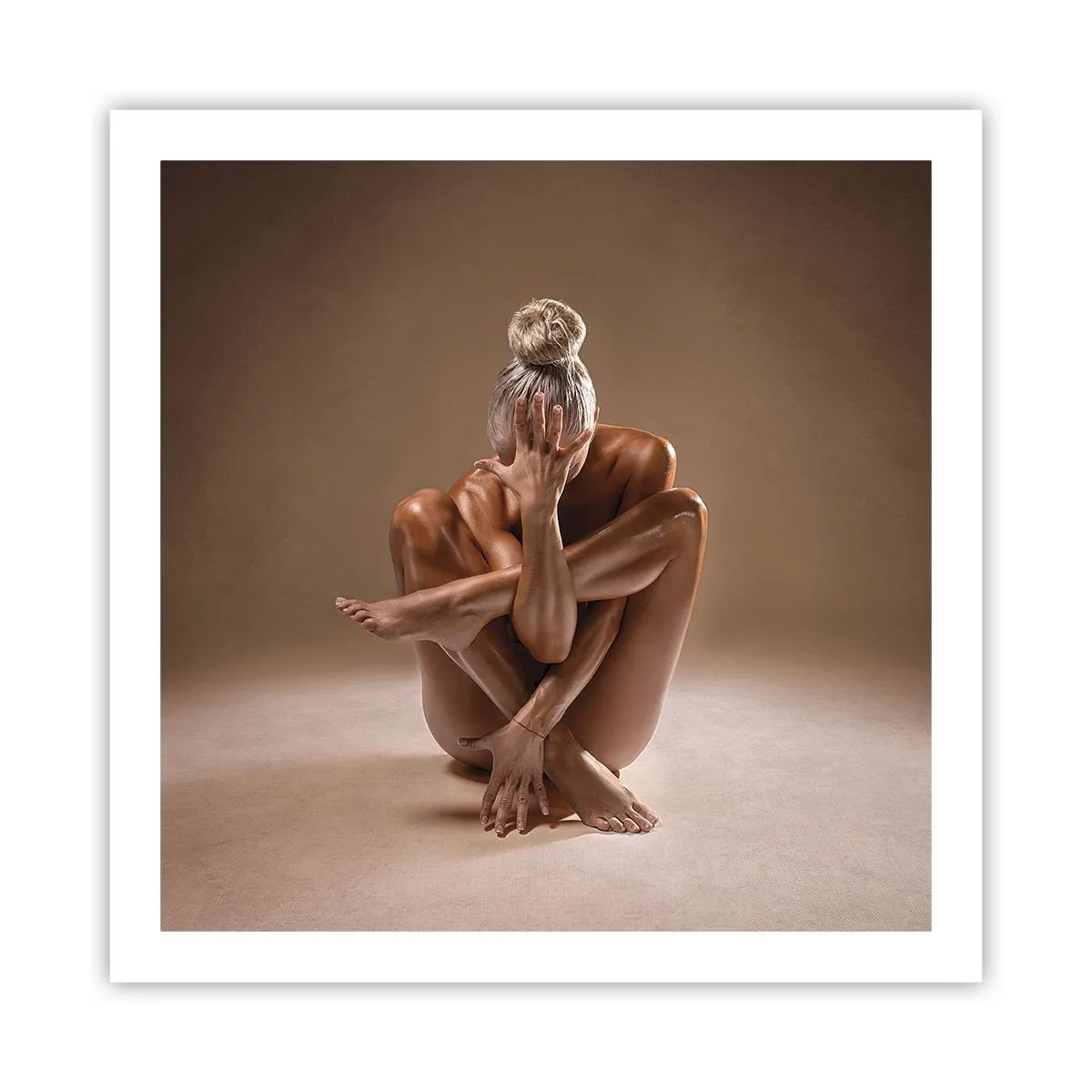 Plakat - Enhed mellem krop og ånd - 60x60 cm