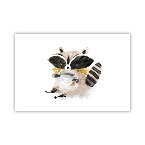 Plakat - Min ven vaskebjørnen - 91x61 cm