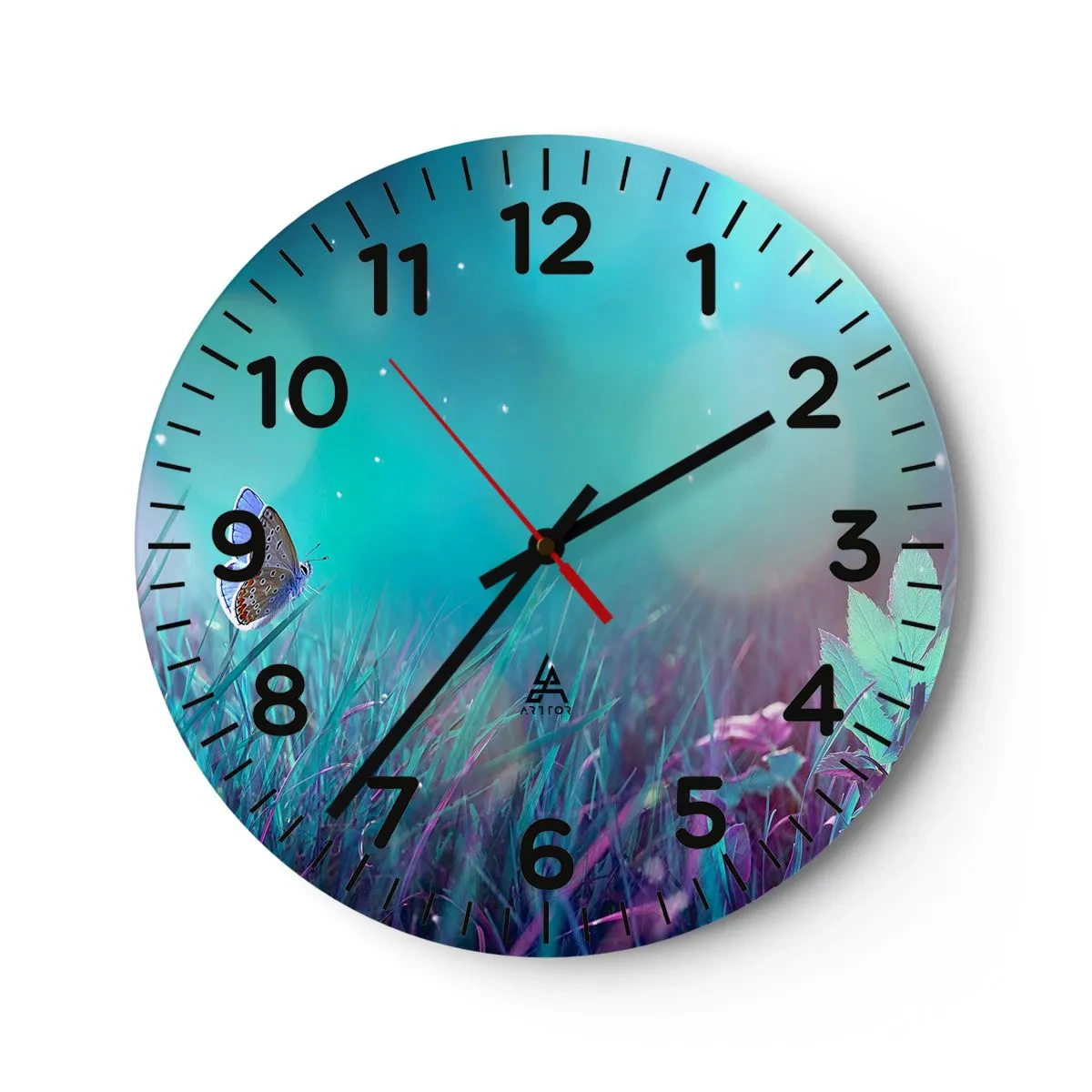 Vægur, Uret - En engs hemmelige liv - 30x30 cm