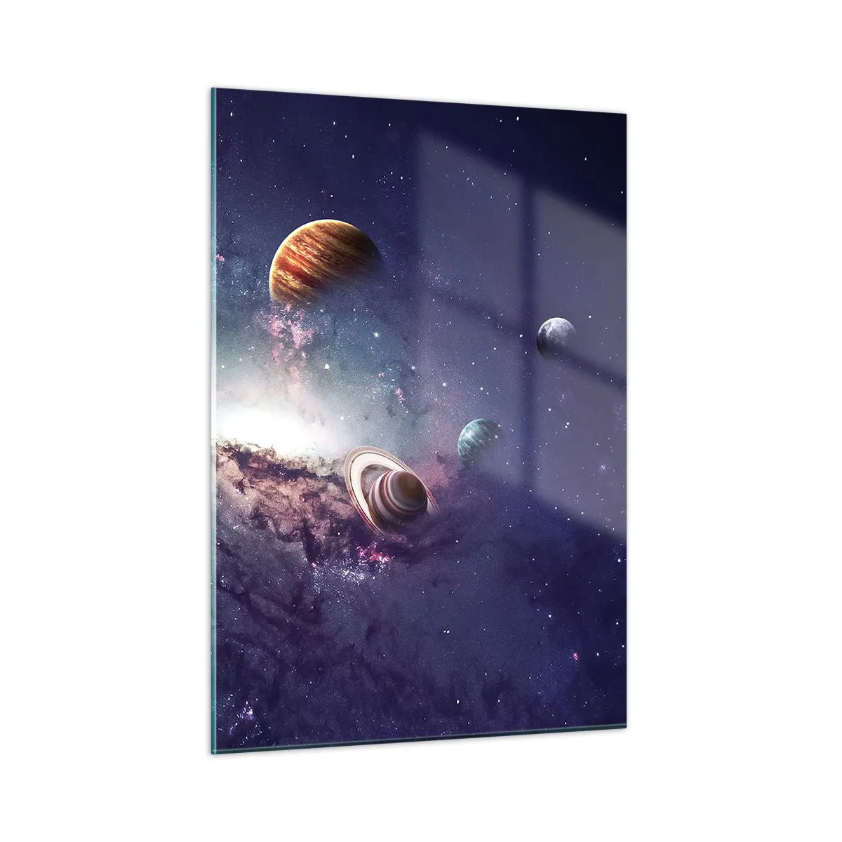 Billede på glas - Systemet med soldans - 50x70 cm