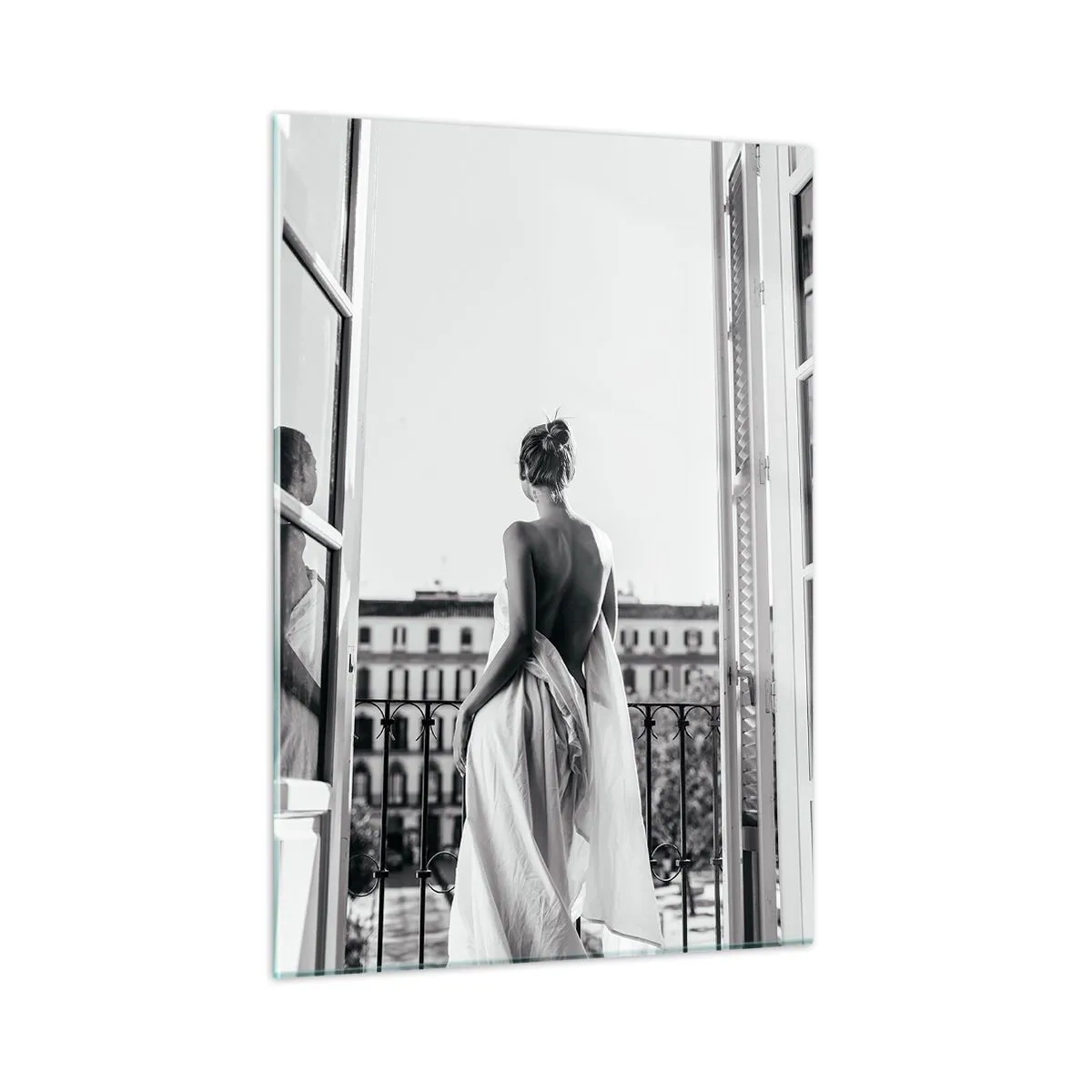 Billede på glas - Vækning af sanserne - 50x70 cm