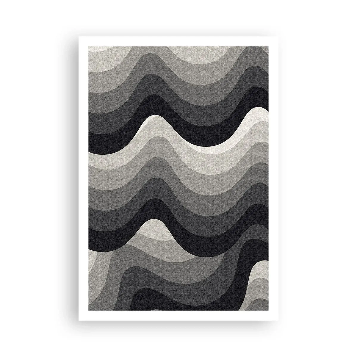 Plakat - Bølge efter bølge - 70x100 cm