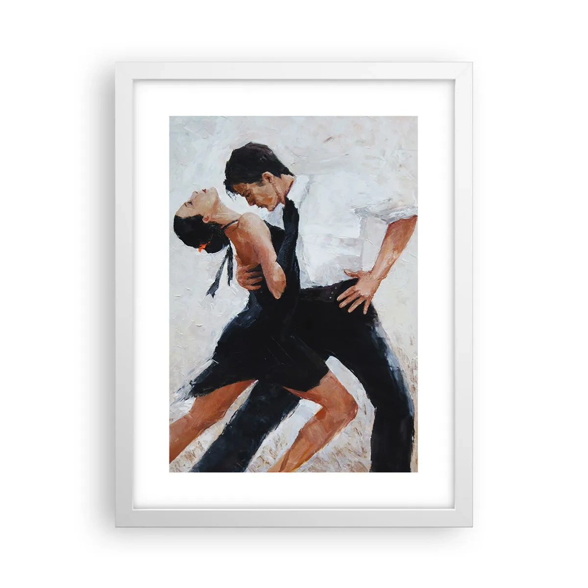 Plakat i hvid ramme - Mine drømmes tango - 30x40 cm