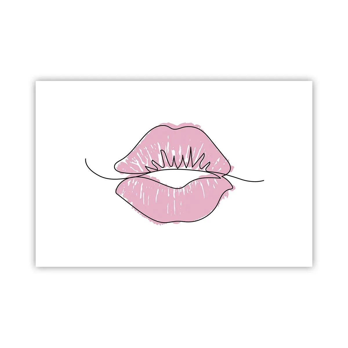 Plakat - Klar til at kysse? - 91x61 cm