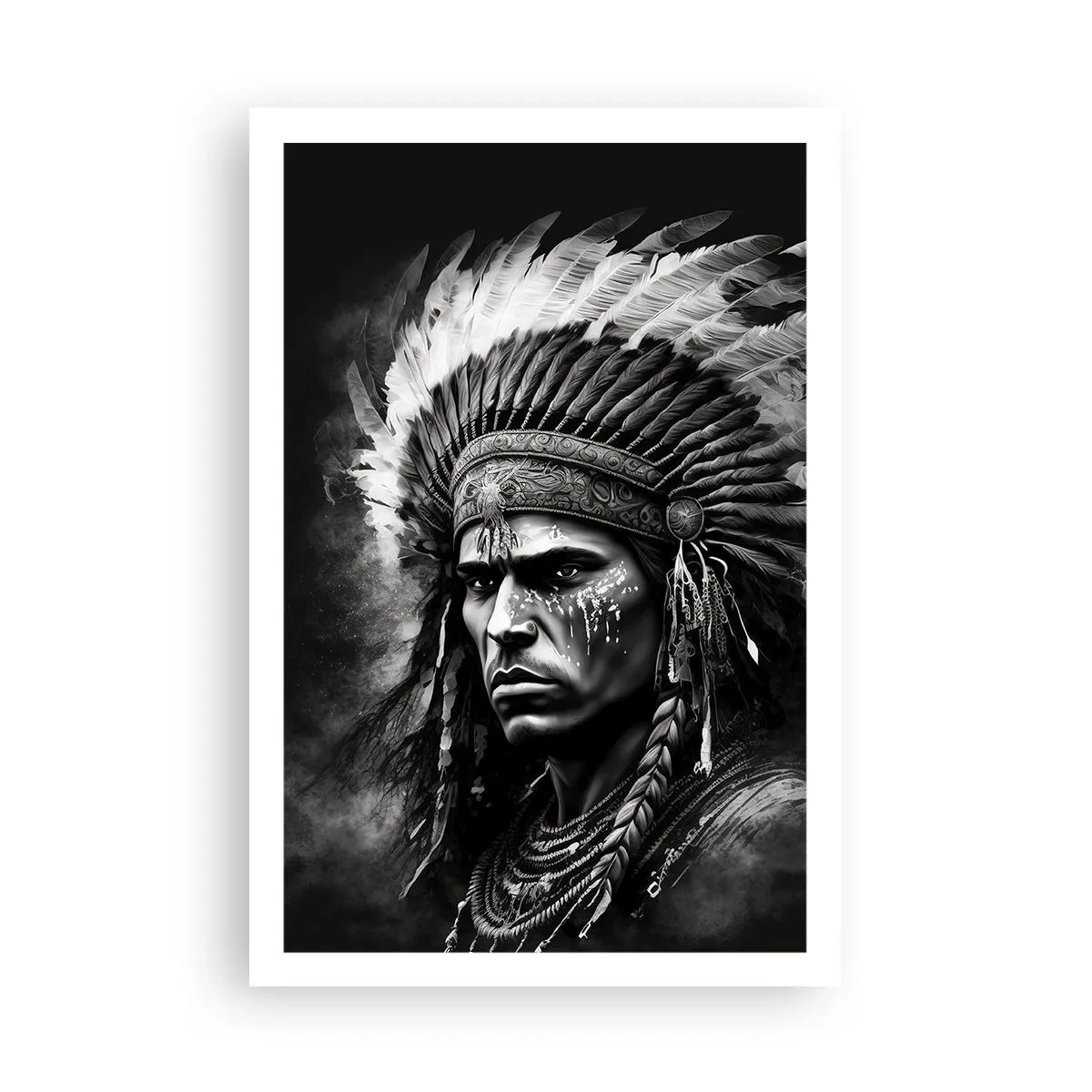 Plakat - Leder og kriger - 61x91 cm