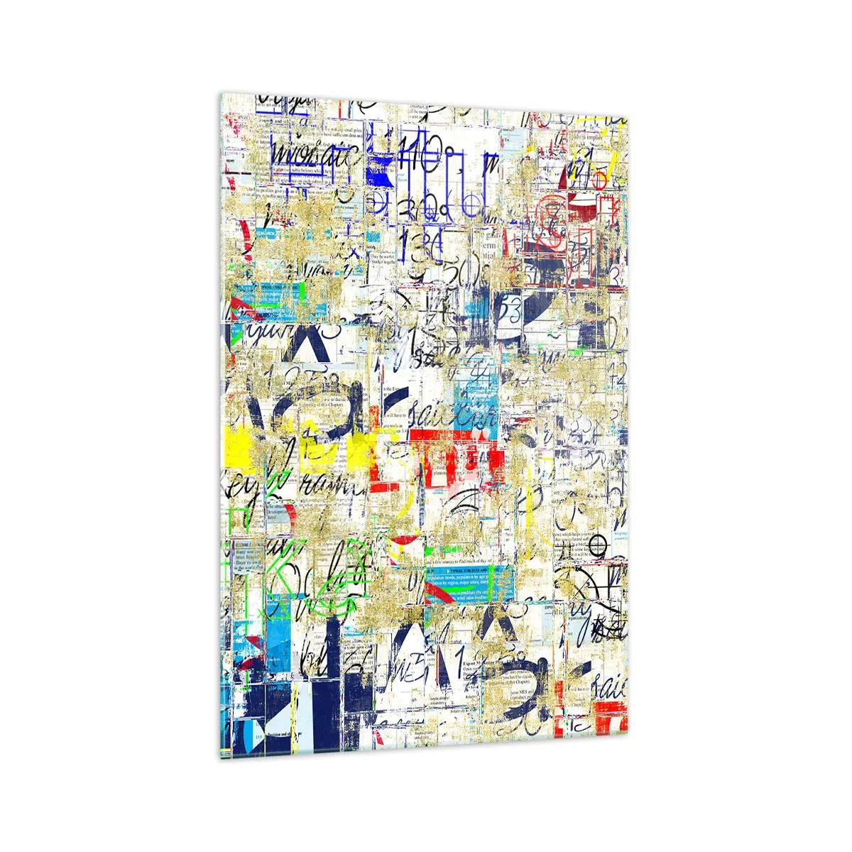 Billede på glas - Simpelthen en fryd for øjet - 70x100 cm